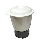 Happy-E Stainless Steel JMG Juicer Mixer Grinder, 500ML Medium Size Aluminum Base