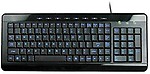 Anyware Computers Full Size Multimedia USB Lighted Keyboard w/ Backlit LEDs