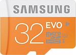 Samsung 32 GB Micro SDHC Evo Memory Card