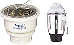 Preethi Stainless Steel Mga-502 04-Litre Grind And Store Jar & Mga-514 175-Litre Taper Jar