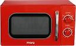 MarQ By Flipkart 20 L Solo Microwave Oven  (20AMWSMQR, Red Retro)