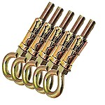 ZONVER Swing Anchor Fasteners Hook for Hanging Swing, 12 mm, 5 Piece