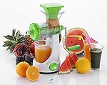 Style Creation Plastic Fruit and Vegetable Juicer, Color May Vary