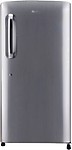LG 215 L 3 Star Direct-Cool Single Door Refrigerator (GL-B221APZD, Fast Ice Making)