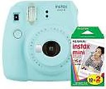 Fujifilm Instax Mini 9 Ice with 20 Shots film Instant Camera  