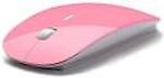 Dezful wireless mouse pink Wireless Optical Mouse  (USB 2.0)