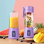 Buxtronix Portable Blender,Mini Blender for Fruit Smoothies and Shakes,USB Rechargeable Juicer for Baby Food,Gym,Travel