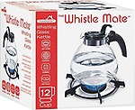 The Whistle Mate 12 Cup Whistling Glass Kettle #401