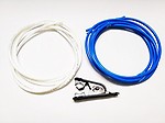 QUENCHIT High Quality 1/4" Size RO Tube Pipe White & Blue 4 mtr each