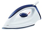 Delavala 1000W Dry Iron Lightweight Non-Stick Soleplate Home Iron | Lightweight Portable Dry Iron for Industry Household Usage Sole plate