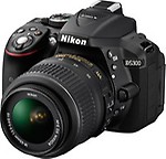 Nikon D5300 Combo With 18-55 Lens+ 55-200 F/4-5.6G Lens, black