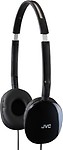JVC HAS160B FLATS Lightweight Headband Headphones