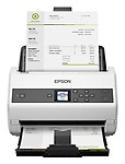 Epson Workforce DS-870 Sheetfed Scanner - 600 dpi Optical - 30-bit Color - 30-bit Grayscale - 65 pp