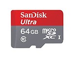 SanDisk 64 GB Memory Card Mobile Ultra Class 10 Micro SD Card with Adapter 64 GB