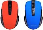 ASTRUM MW200 Wireless Mouse Red & Black Wireless Optical Gaming Mouse  (2.4GHz Wireless)