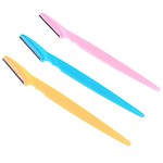 Branded SLB Works New 3 Pcs Random Eyebrow Razor Trimmer Shaper Shaver Hair Remover Eyebrow Trimmer BD