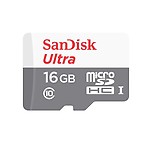 SanDisk Ultra Micro SDHC 16GB Class 10 Memory Card