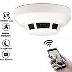 AGPtek India Imported from Koria Wi-Fi Hidden Spy Camera Smoke Detector