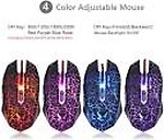 Supreno LED ABS body illuminating gaming mouse Wired Laser Gaming Mouse  (USB 3.0)