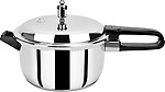 Pristine Induction Base Stainless Steel Pressure Cooker, 5Liters, 1Piece