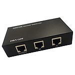Optimuss 2Ports Button Network Switch Splitter Hub 2-in 1-Out or 1-in 2-Out 100M/10M