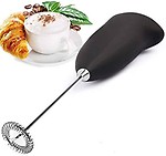 Kevim Stainless Steel Electric Handheld Milk Frother Mixer Coffee Frother