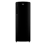 Haier 262 L 3 Star Inverter Direct-Cool Single Door Refrigerator (HRD-2623BKS-E, Black Brushline)