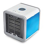 Pdezaart Mini Portable Air cooler Fan 3 in 1 Personal Space Conditioner, Humidifier and Purifier for Home/Office/Desk