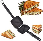 Shopivate Enterprises Metal Surya Gas Non-Stick Coating Sandwich Maker ( Small)