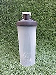 Gym Shaker Bottle for Protein shakeBlack cap and White body