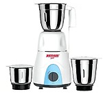 Remson Prime Sturdy 500W Mixer Grinder with Stainless Steel Jars, 3 speed & Pulse function, 2 years warranty (3 Jar)