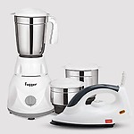 Fogger Diamond Mixer Grinder, 500W, 3 Jars With Star 1000W Dry Iron 