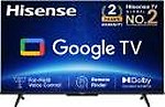 Hisense 108 cm (43 inches) Bezelless Series 4K Ultra HD Smart LED Google TV 43A6H