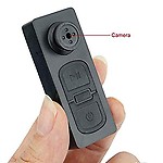 CROKROZ HD Mini Button DV S918 Pinhole Spy Hidden Camera Cam Video Audio Recorder Security DVR Digital Camcorders
