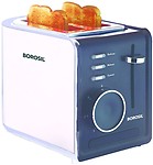 Borosil BTO850WSS21 850 W Pop Up Toaster