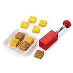 DS Peda/Sweet Fast Stamping/Cutter, Flower Shap, Plastic (Square Shape)