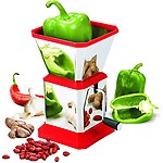 Arni Stainless Steel Chilly Cutter Vegetables and Dry Fruit Cutter/Quick Cutter