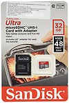 SanDisk Ultra microSDHC UHS-I 32 GB Class 10 Memory Card