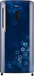 LG 204 L Direct Cool Single Door 4 Star Refrigerator  ( Quratz, GL-B211CBQY)