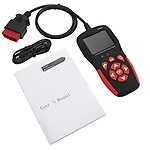OBD2 Scanner Tool, Quick Response Durable Auto Code Scanner Wear Resistant Heavy Duty Easy Operation for Minivans