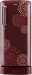 LG 190 L Direct Cool Single Door 5 Star Refrigerator with Base Drawer  (Ruby RegaL GL-D201ARRZ)