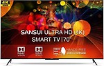 Sansui 178 cm (70 inch) Ultra HD (4K) LED Smart Android TV  (JSW70ASUHDFF)