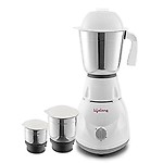 Mixer Grinder with 3 Jars (Liquidizing, Wet Grinding and Chutney Jar), Stainless Steel blades