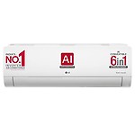 LG 1.5 Ton 3 Star AI DUAL Inverter Split AC ( Super Convertible 6-in-1 Cooling, HD Filter)