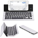 NOVT Foldable Ultra-Slim Aluminum tooth Keyboard