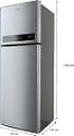 Whirlpool 265 L Frost Free Double Door 2 Star Refrigerator  (Sapphire Mulia, IF CNV 278 (2s)-N)