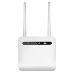 Layfuz 4G Router with SIM Card Slot WiFi Hotspot 2.4G 300M s+5.8G 750M s Max 10 Devices WPS Encryption USB Powered EU Version