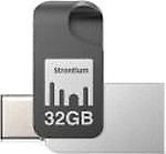 Strontium SR32GSLOTGCY 32GB OTG Drive  ( Type A to Type C)