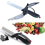 ALBIRA Clever Cutter 2-in-1 Food Chopper - Replace Your Kitchen Knives and Cutting Boards