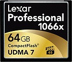 Lexar Professional 64 GB Compact Flash Class 10 160 MB/s Memory Card
